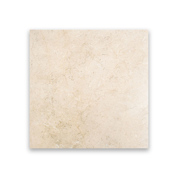 Crema Marfil Polished Marble Tile 12×12 Image
