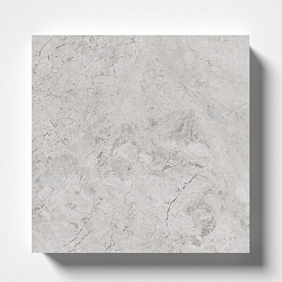 Silver Shadow Honed Marble Tile 4x4