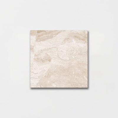 Diana Royal Polished Marble Tile 5 1/2x5 1/2