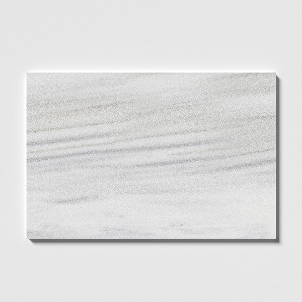 Skyline Vein Cut Leather Marble Tile 16×24 Image