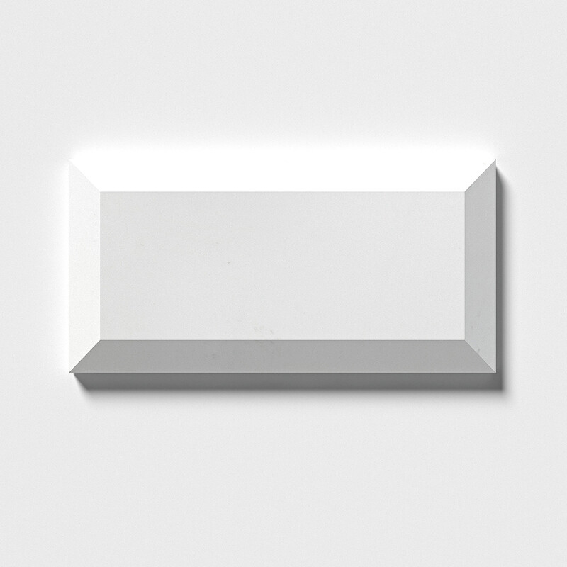 Aspen White Polished Subway Marble Tiles 2 3/4x5 1/2