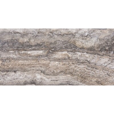 Roman Silver Vein Cut Honed Filled Travertine Tile 6×18 Image