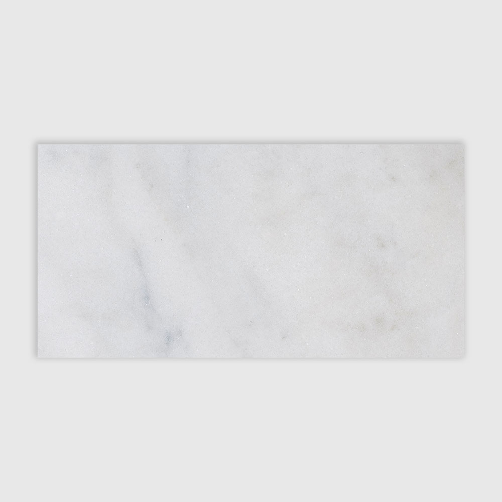 Glacier Honed Marble Tile 12x24