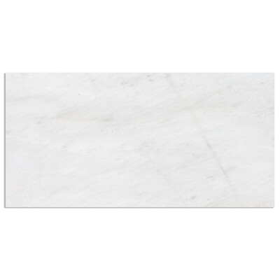 Fantasy White Honed Marble Tile 12×24 Image