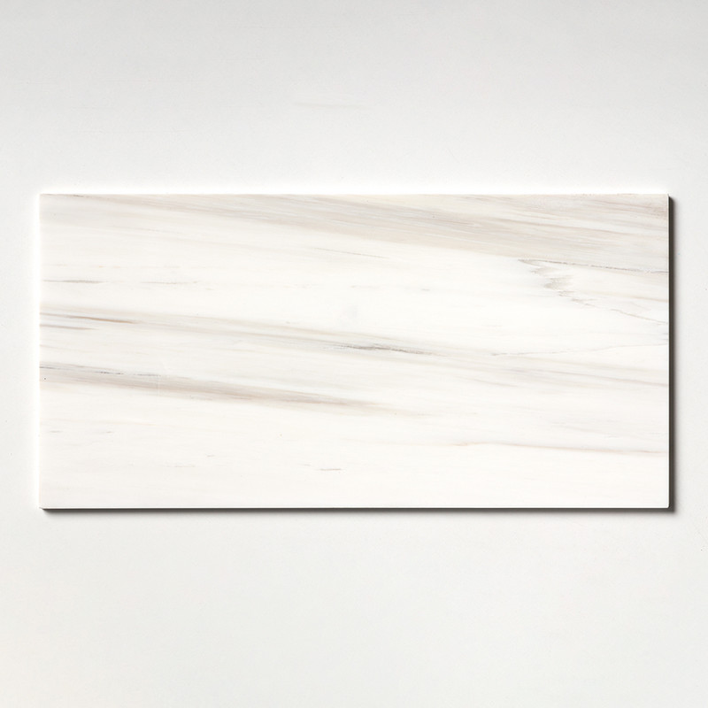 Bianco Dolomiti Classic Honed Marble Tile 12x24