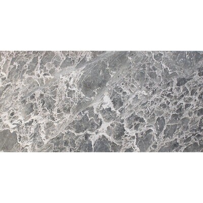 Venus Gray Polished Marble Tile 12×24 Image