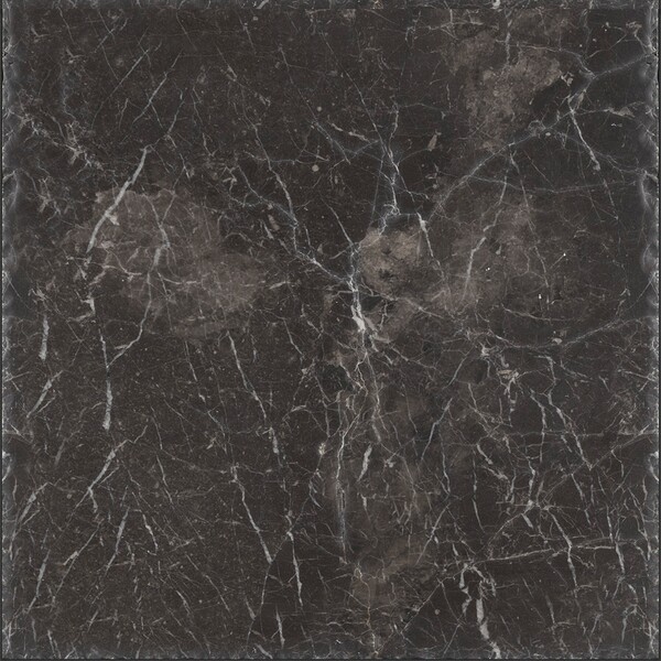 Iris Black Brushed Marble Tile 16×16 Image