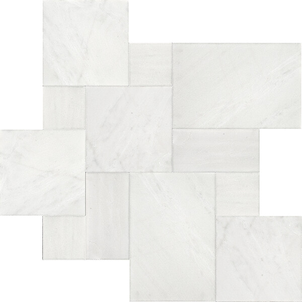 Fantasy White Cottage Marble Patterns Versailles Pattern Image