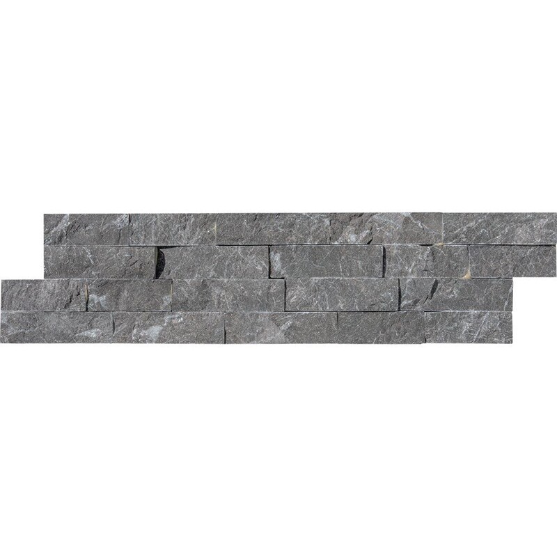 Black Wall Decos Marble Accent Tiles 6x24