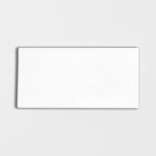 Royal White Glossy Ceramic Tile 3×6 Image
