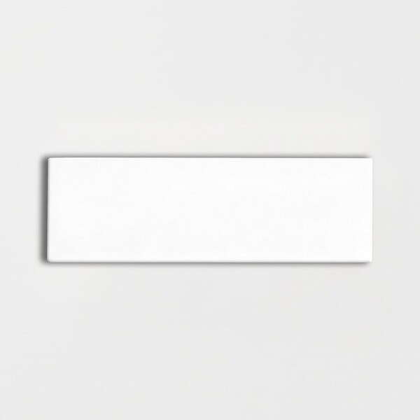 Royal White Glossy Ceramic Tile 3×9 Image