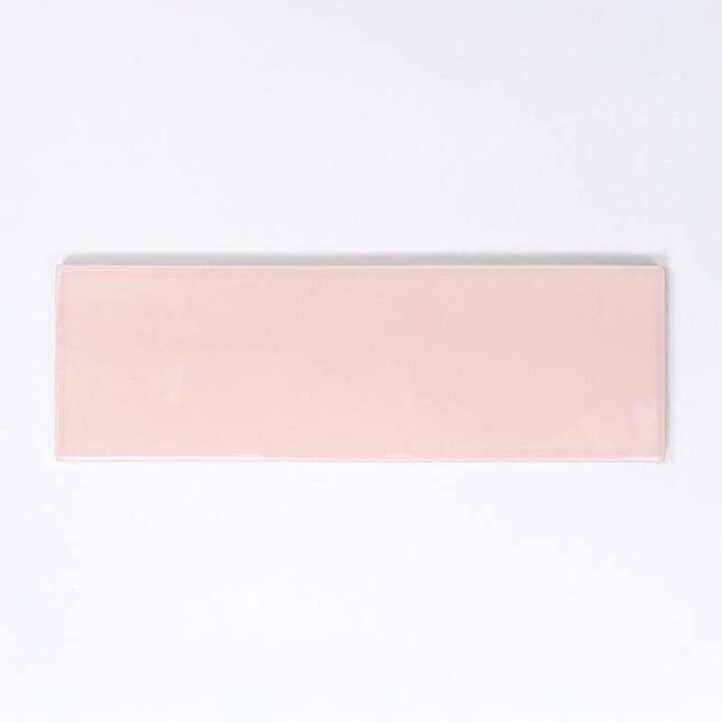 Rosie Glossy Subway Ceramic Tiles 4x12