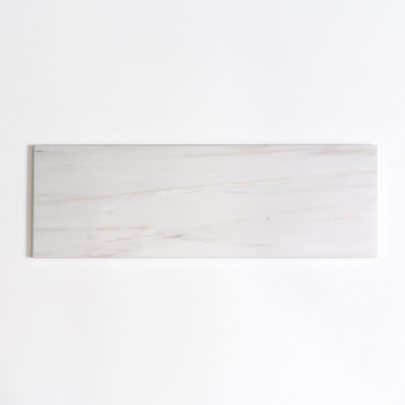 Bianco Dolomiti Classic Polished Marble Tiles 4x12