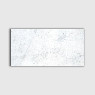 Opal White Polished Marble Tile 12×24 Image