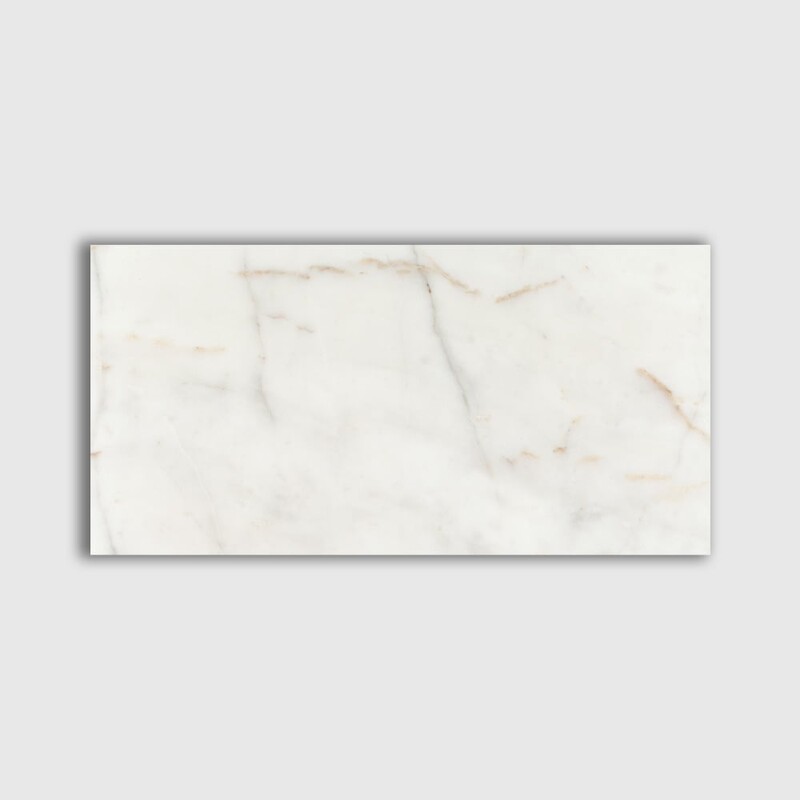 White Pearl Polished Marble Tile 12x24