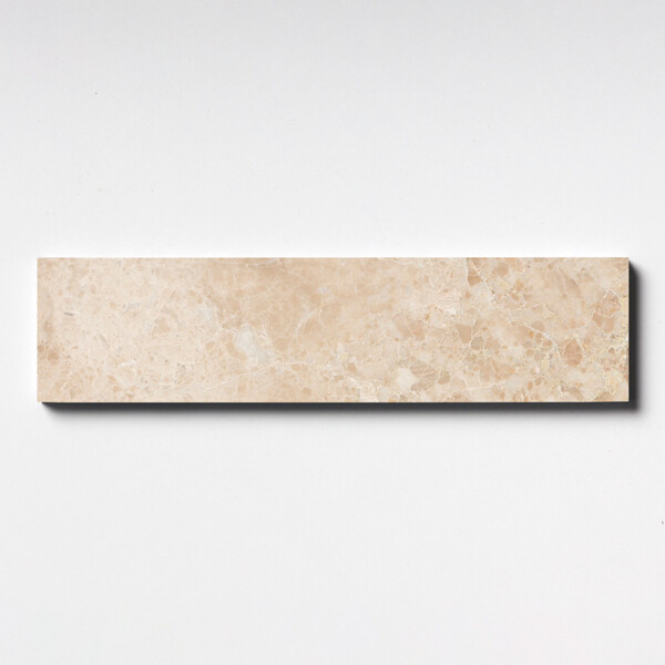 Cappuccino Honed Marble Tile 3×12 Image