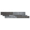 Iris Black Multi Finish Marble Wall Decos New Elevation Pattern Image