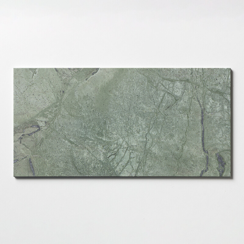 Verde Tia Honed Marble Tiles 12x24