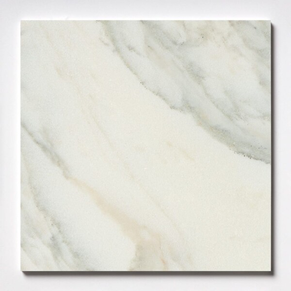 Calacatta Renaissance Honed Marble Tile 18×18 Image