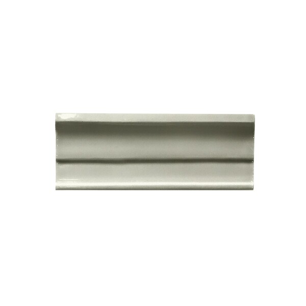 Plume Moresque Glossy Rail Ceramic Moldings 2 1/4x6