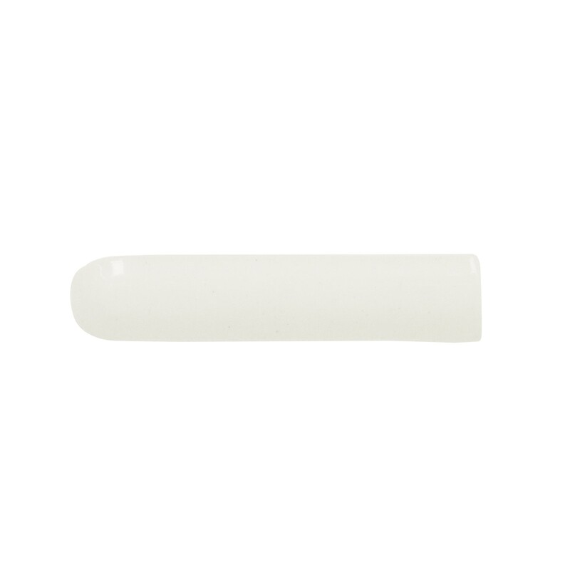 White Matte Beak Ceramic Moldings 1 1/2x7 1/4