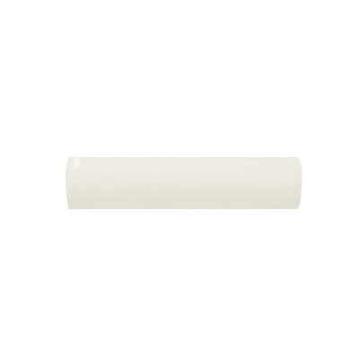 White Matte Quarter Round Ceramic Moldings 1 1/2x6 1/4