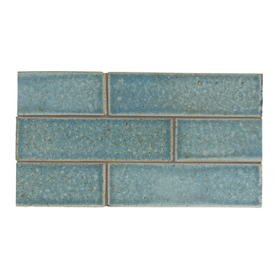 Weathered Jean Leather Thin Brick Tile 2 1/8x7 1/2