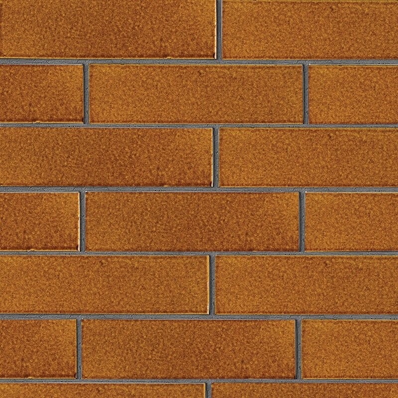Pumpkin Field Gloss Ceramic Tile 2 5/8×9 5/8 Image