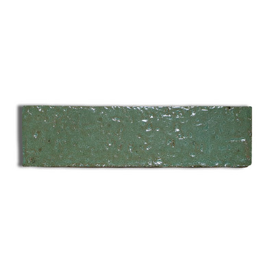 Joy Green Rustic Subway Thin Brick Tile 2 3/4x9 3/4