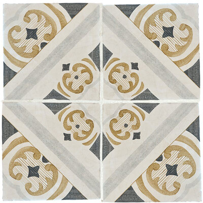 Catania Classic Glazed Ceramic Tile 8x8