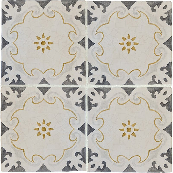 Modica Classic Glazed Ceramic Tile 8×8 Image