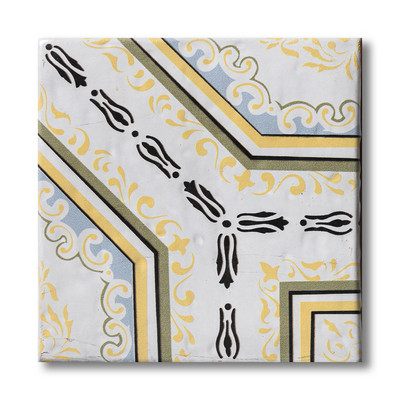 Sintra 1 Square 1/2 Glazed Terracotta Tile 6×6 Image