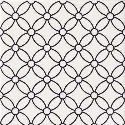 Kuro Matte Shippo Ceramic Tile 6x6