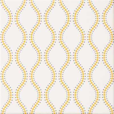Orenji Matte Tatewaku Ceramic Tile 6x6