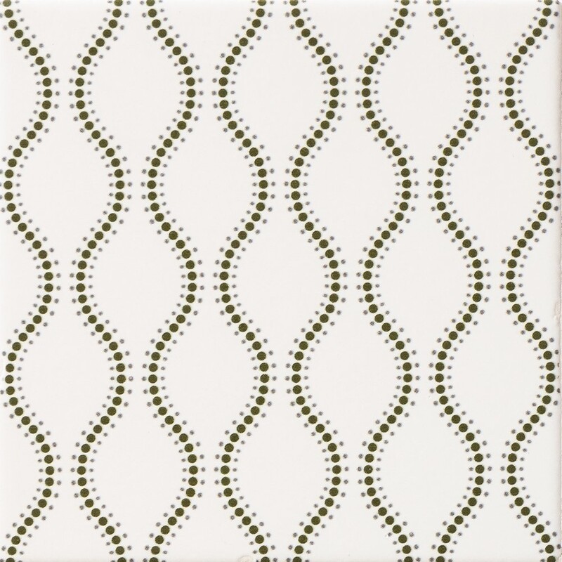 Midori Matte Tatewaku Ceramic Tile 6x6