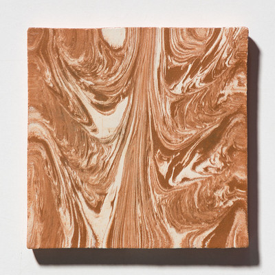 Ondulato Rosso Matte Terracotta Tile 6×6 Image