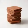 Stacked Terracotta Tiles Still Life