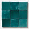 Oceano Glossy Terracotta Tile 4×4 Image
