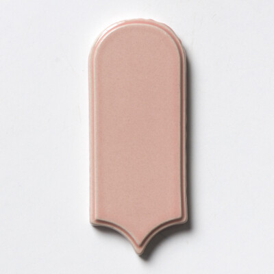 Blush Glossy Clara Ceramic Tile 2 1/2×6 Image