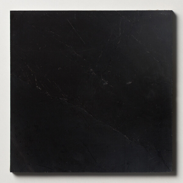 Black Honed Marble Tile 12×12 Image