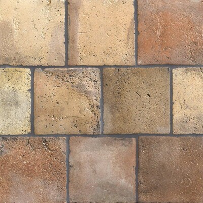 Reclaimed Natural Square Terracotta Tile 6x6