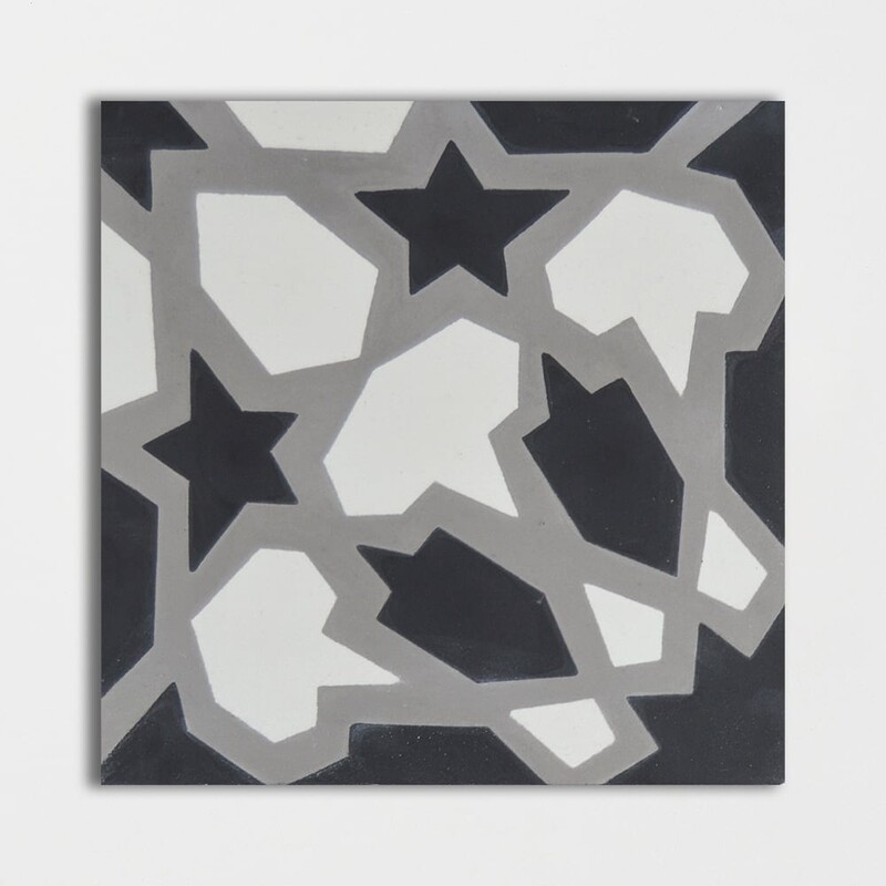 Stella Honed Cement Tiles 8x8
