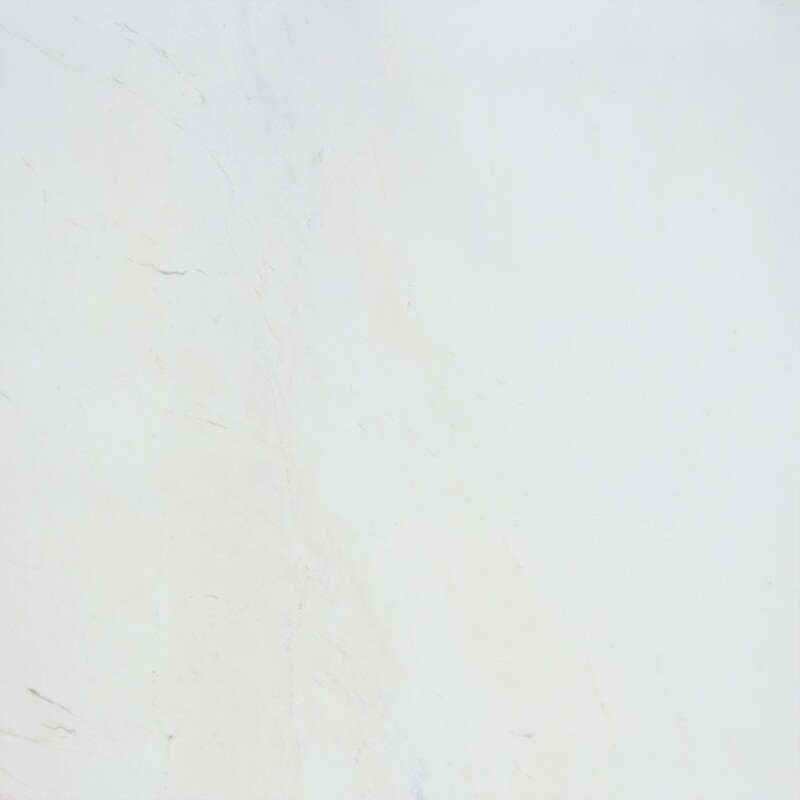 New Snow White Polished Marble Tiles 24x24