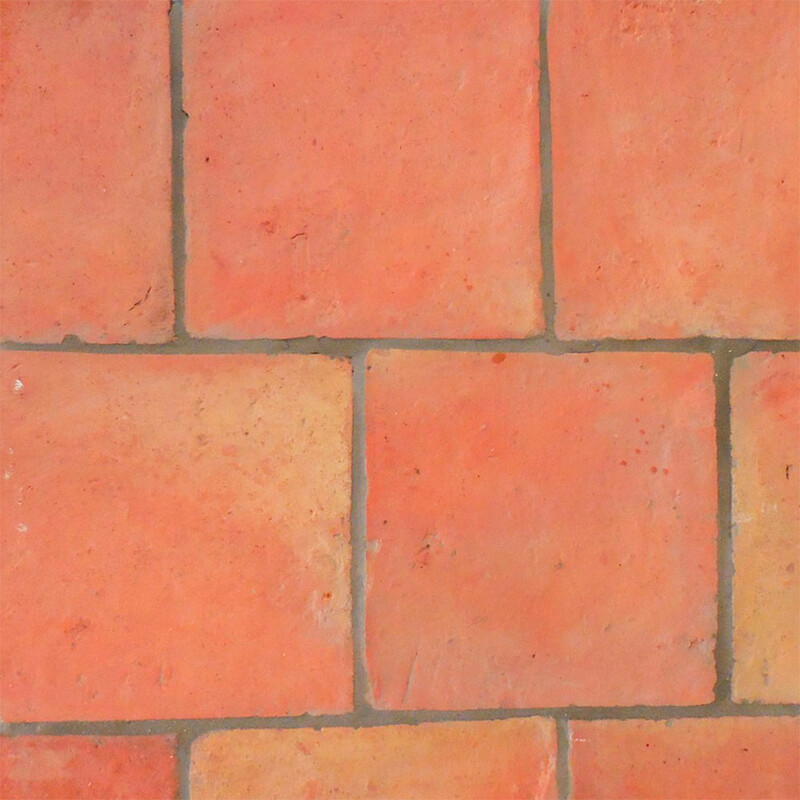 Square Natural Terracotta Raw Material Tile 6x6