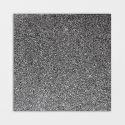 Absolute Black Extra Flamed Granite Tile 12x12