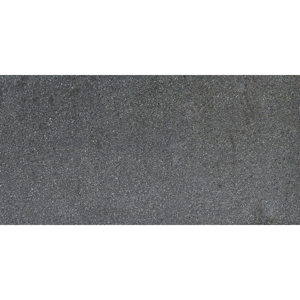 Absolute Black Extra Flamed Granite Tile 12x24