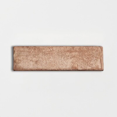 Red Natural Terracotta Tile 2 5/8×9 5/8 Image