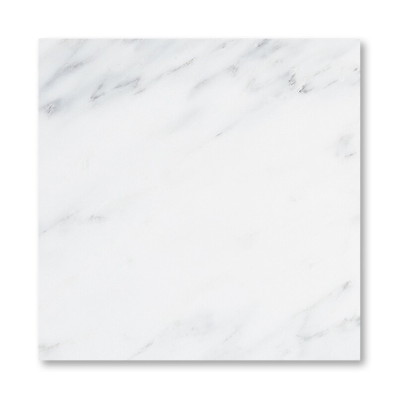 Calacatta Bella Honed Marble Tile 18x18