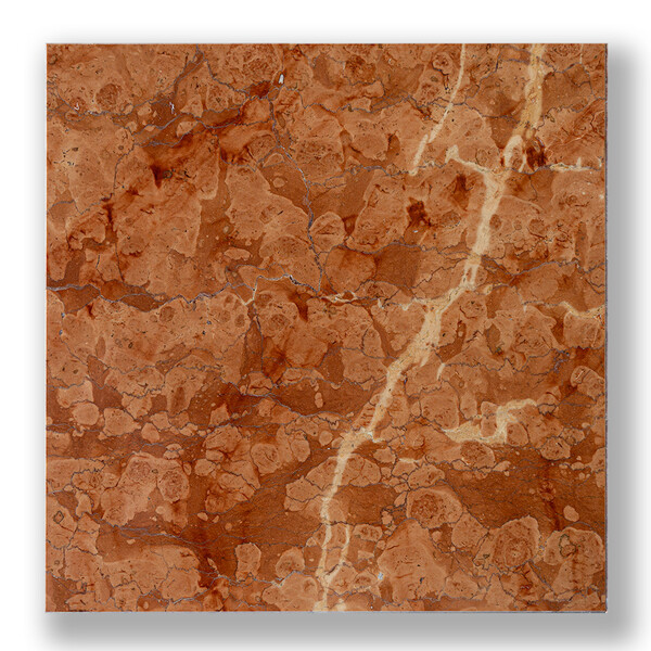 Red Verona Polished  Marble Tile 12×12 Image