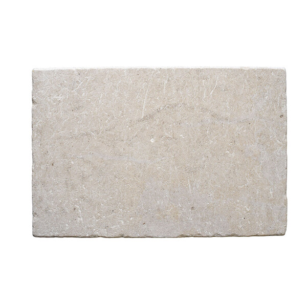 Acropolis lappato limestone tile light beige semi polished natural stone surface by Country Floors